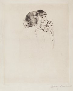 Peasant Mother and Child by Mary Cassatt