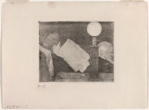 Reading the Newspaper, No. 2 by Mary Cassatt