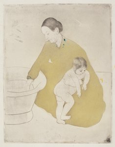 The Bath by Mary Cassatt