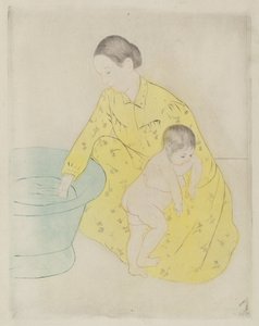 The Bath by Mary Cassatt