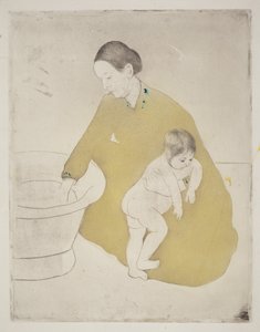 The Bath by Mary Cassatt