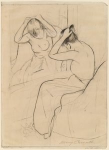 The Coiffure by Mary Cassatt