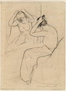 The Coiffure by Mary Cassatt
