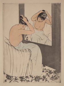 The Coiffure by Mary Cassatt
