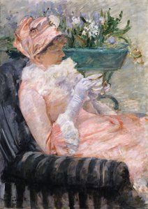 The Cup of Tea by Mary Cassatt