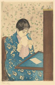 The Letter by Mary Cassatt