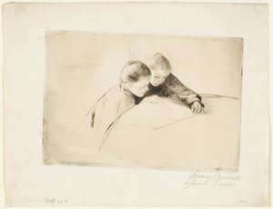 The Map by Mary Cassatt