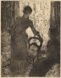 The Visitor by Mary Cassatt