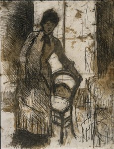 The Visitor (verso)