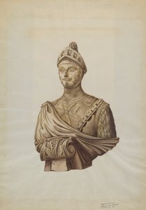 Figurehead: Warrior, c. 1938 by Mary E Humes