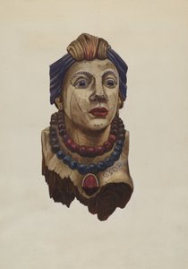 Indian Princess Figurehead by Mary E Humes