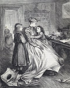 A Widow with Her Children