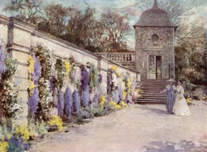Scottish Gardens: Pollok (colour litho)
