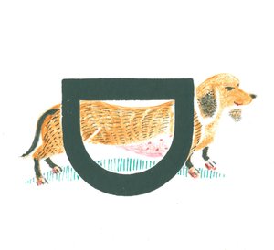 D is for Dachshund by Mary Kuper
