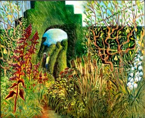 Great Dixter: Topiary and flowers, 2003