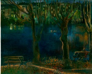 The Pond; South End Green by Mary Kuper