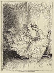 Illustration for The Story of a Nurse, by Honnor Morten by Mary L. Gow