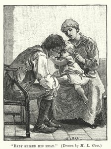 Silas Marner - Baby seized his head