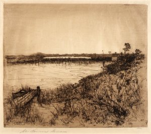 Salt Water Ponds by Mary Nimmo Moran