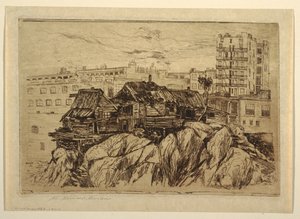 The Cliff Dwellers of New York by Mary Nimmo Moran