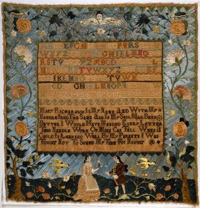 Sampler by Mary Richardson