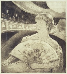 In the Opera by Mary Stevenson Cassatt