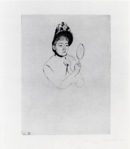 The Bonnet by Mary Stevenson Cassatt