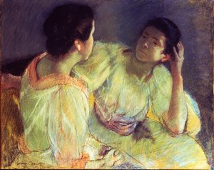 The Conversation by Mary Stevenson Cassatt