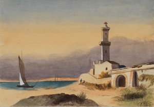 Untitled Landscape, 1876 by Mary Vaux Walcott