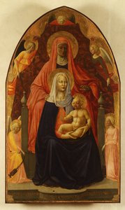 Saint Anne Metterza by Masaccio