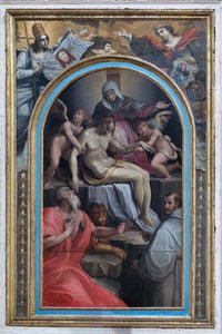 Deposition with Saints Girolamo and Francesco