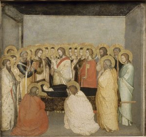 The Death of the Virgin by Maso di Banco