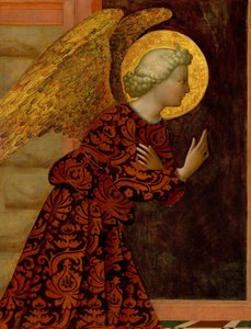 The Archangel Gabriel by Masolino da Panicale