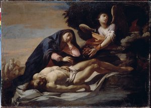 Lamentation over the Body of Christ by Massimo Stanzione
