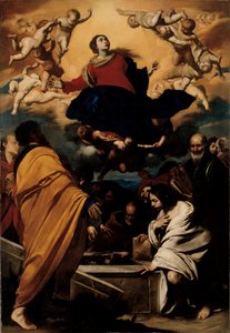 The Assumption of the Virgin by Massimo Stanzione