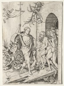 Passion of Jesus Christ: The Descent into Limbo, 1400s by Master AG