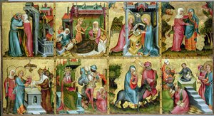The Buxtehude Altar, Central Panel, 1400-10
