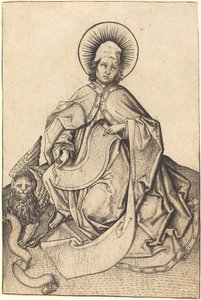 Saint Mark by Master E.S.