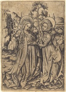 The Visitation by Master E.S.