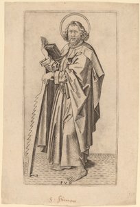 Saint Judas Thaddaeus by Master FVB
