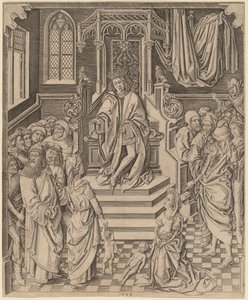 The Judgment of Solomon by Master FVB