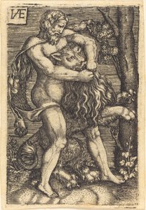 Hercules Killing the Lion by Master HVE
