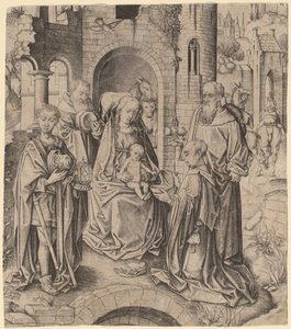 The Adoration of the Magi by Master I.A.M. of Zwolle