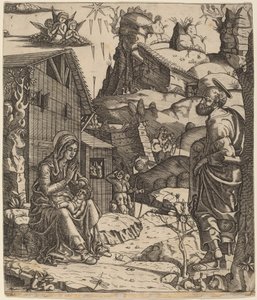 The Nativity by Master I.I.CA