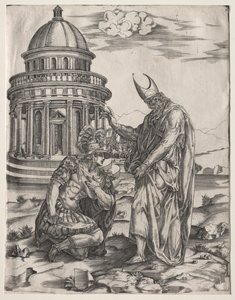 Alexander the Great and the High Priest of Jerusalem by Master IRs
