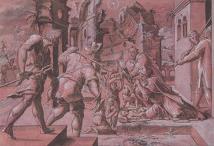 Adoration of the Shepherds, 1540-1560 by Master Of The Liechtenstein Adoration