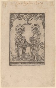 Saint Mary Magdalene and Saint John the Evangelist by Master S