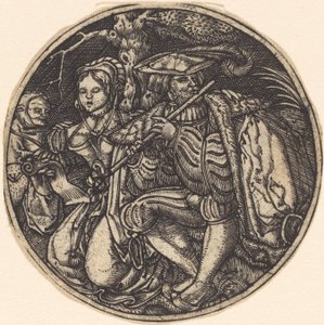 The Flute Player by Master WI