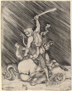 Hercules and Cacus by Master of 1515