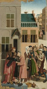 The Seven Works of Mercy: Clothing the Naked by Master of Alkmaar